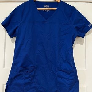Cherokee V Neck Scrub Top: Medium